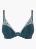 Picture of Passionata Thelma Plunge Bra - Ming Blue (SALE)-LAST ONE REMAINING