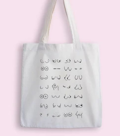 Picture of Boob Tote Bag