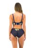 Picture of Fantasie-Lucia Matching Short Brief - Navy/Lemon (SALE)