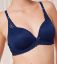 Picture of Triumph-Aura WHP plunge T-Shirt Bra (SALE) Navy